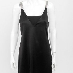 Derek Lam Black Satin Dress